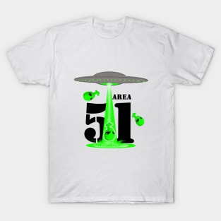 Alien baby Area 51 T-Shirt